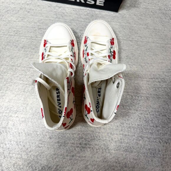 Converse Lift Festival Women's Platform Shoes Cherry Print‎ Size 6 NEW - Picture 8 of 11